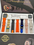 New High Quality WS-L9 Smartwatch Set Series9 7in2 Watch 8 Waterproof straps Bands 2 watches ultra 8 WS-L9 Smart Watch For Couples