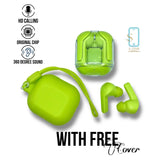 Air 31 Earbuds Wireless Crystal Transparent, with cover