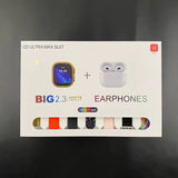 Orignal i20 Ultra Max 10 in 1 Smart Watch+Earphones | Men/Women