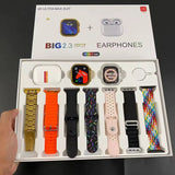 Orignal i20 Ultra Max 10 in 1 Smart Watch+Earphones | Men/Women