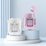 Air 31 Earbuds Wireless Crystal Transparent, with cover
